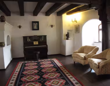Inside Dracula’s castle
