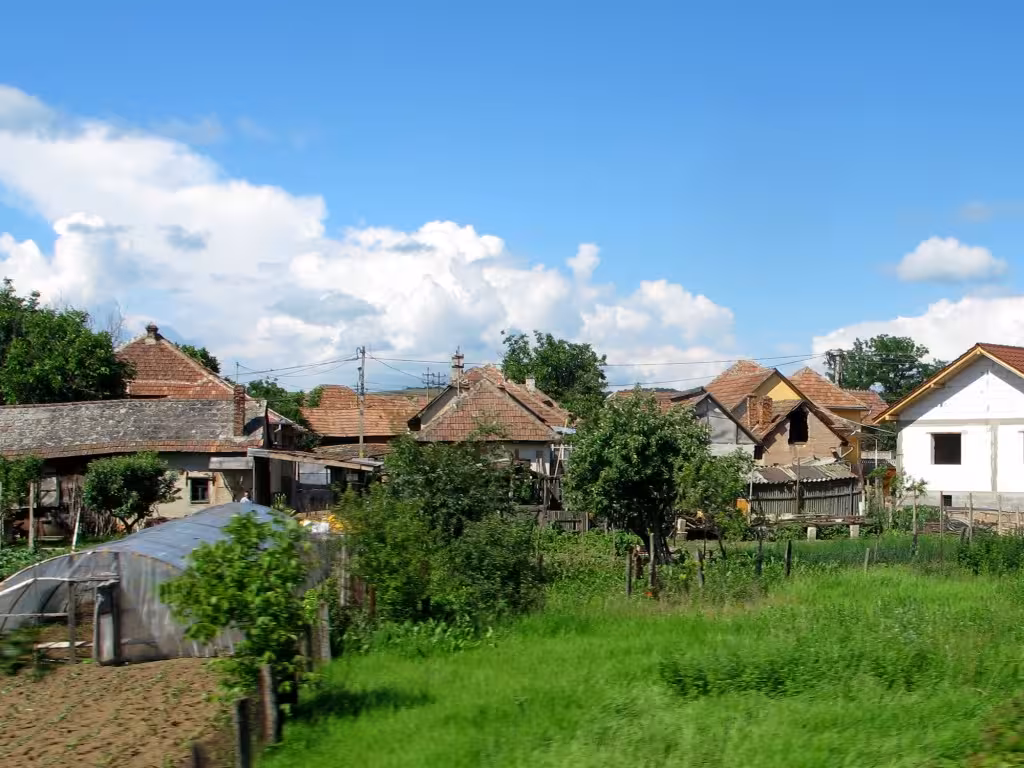 Rural Transylvanian town