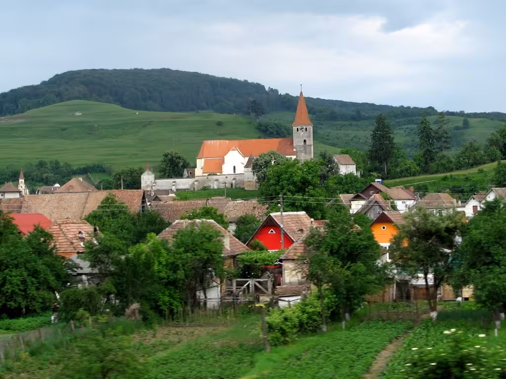Beautiful Transylvanian township