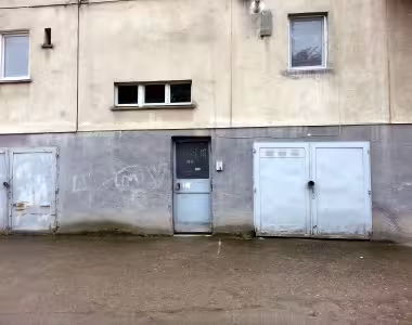 Soviet era apartment block