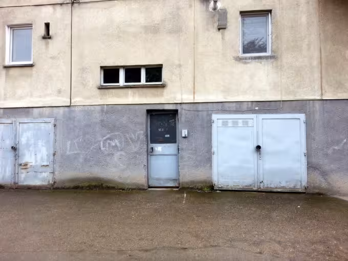 Soviet era apartment block