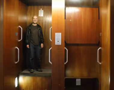 Paternoster lift
