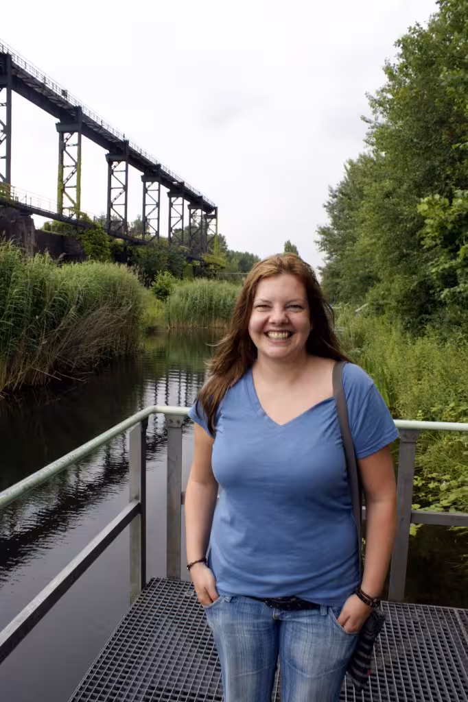 Steffi at Landschaftspark, Duisburg