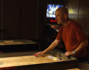 Kiwi shuffleboard in Drammen