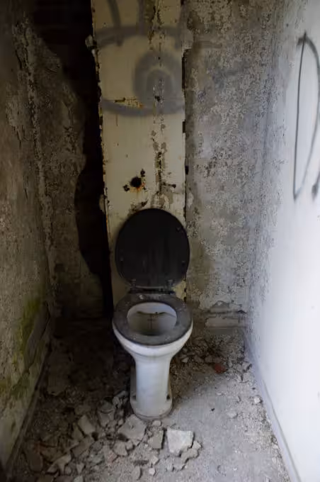 Toilet in Lier sykehuset