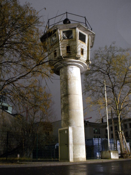 Guard tower used for keeping an eye on the death strip