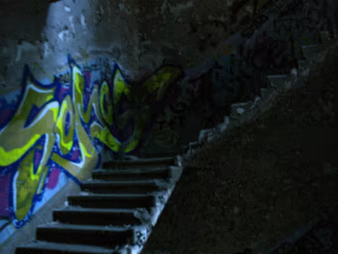 Stairs at Bärenquell brewery