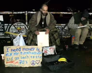 Being a bum, Berlin style