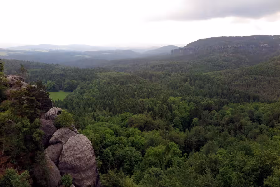 Hiking in Sachsen