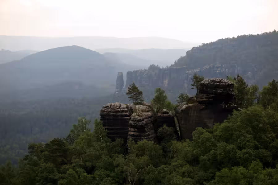 Hiking in Sachsen