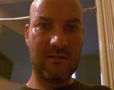 Fat Ryan after running 6 km
