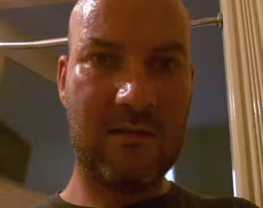 Fat Ryan after running 6 km