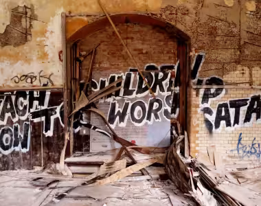 Beelitz-Heilstätten graffiti