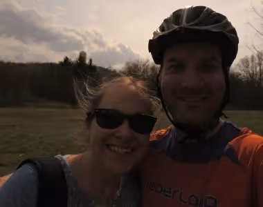 Cycling with Ana