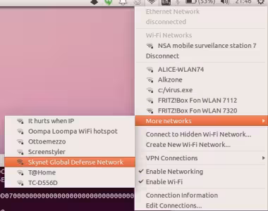 Amusing myself with my new router