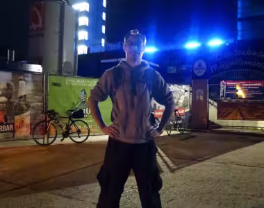 Midnight bike ride to Müggelturm