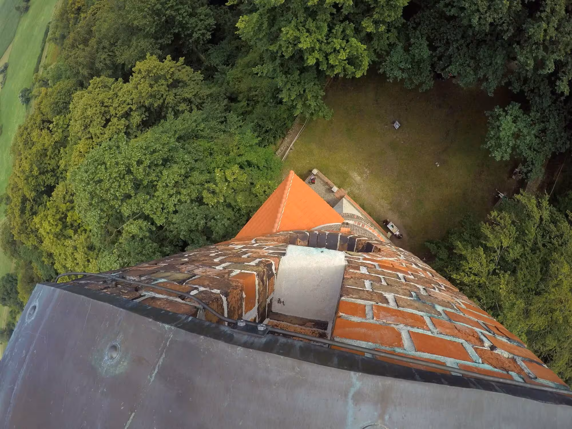 View from top of tower