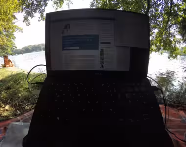 Working by the Spree