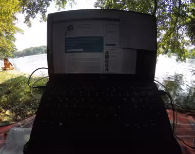 Working by the Spree