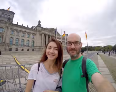 Fun day doing site seeing with Anna in Berlin