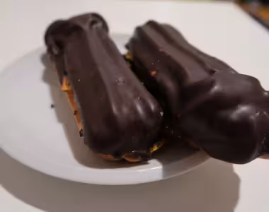 Chocolate eclair dinner