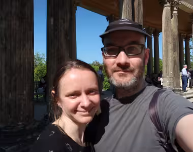 Visiting Sanssouci with Llynn