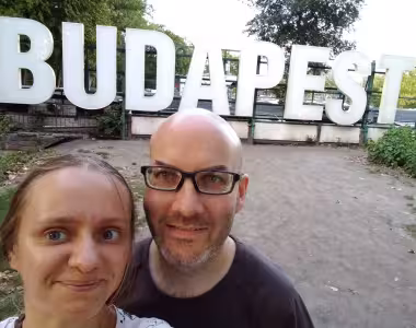 Budapest with Lynn