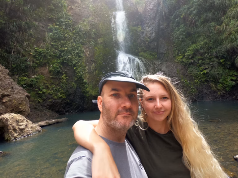 With Brianna in Auckland