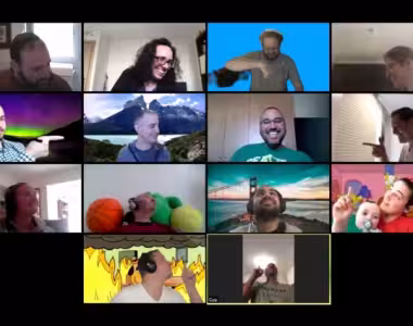 Strattic team meeting
