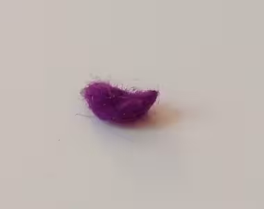 Purple wool