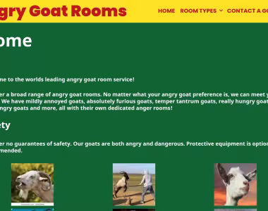 Angry Goat Rooms