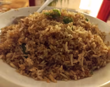 Egg fried rice