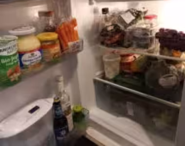 The joy of a well stocked fridge