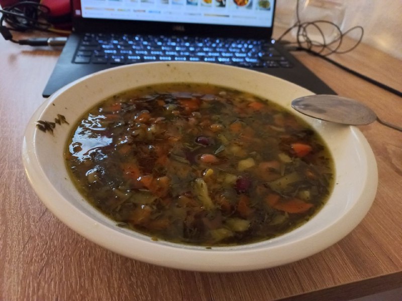 Vegetable soup from hell