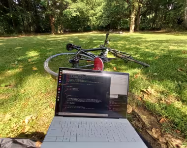 Coding in the park