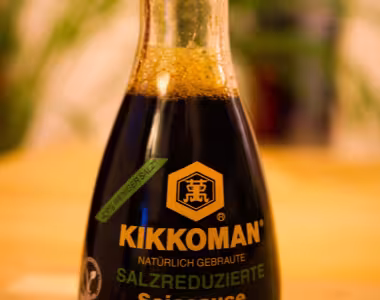 Potassium fortified Kikkoman soy sauce