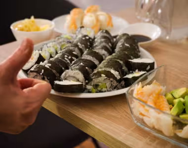 First attempt at sushi