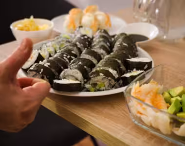 First attempt at sushi