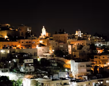 Bethlehem at night